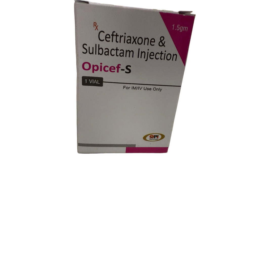 Ceftriaxone And Sulbactam Injection - Drug Type: General Medicines