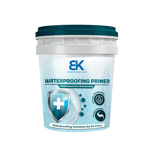 Bk Waterproofing Primer Mockup - Color: White