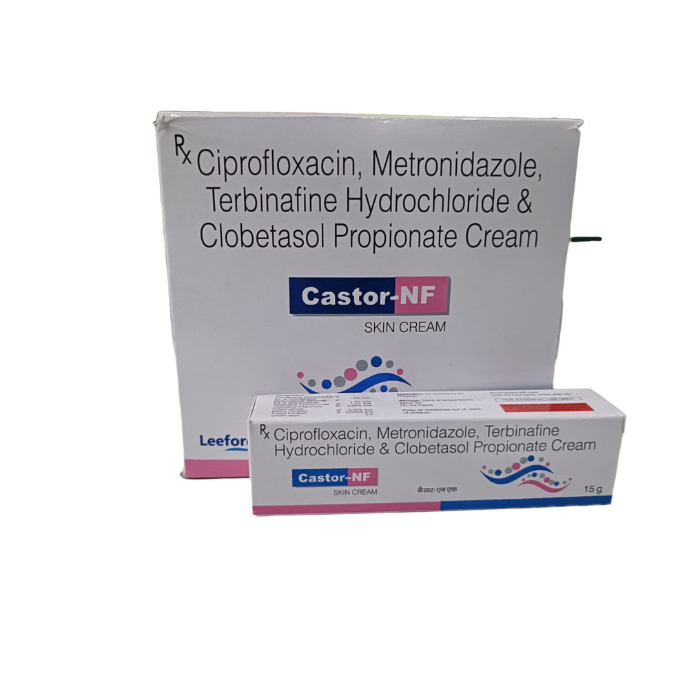 Ciprofloxacin Metronidazole Terbinafine Hydrochloride And Clobetasol Propionate Cream - Grade: Medical