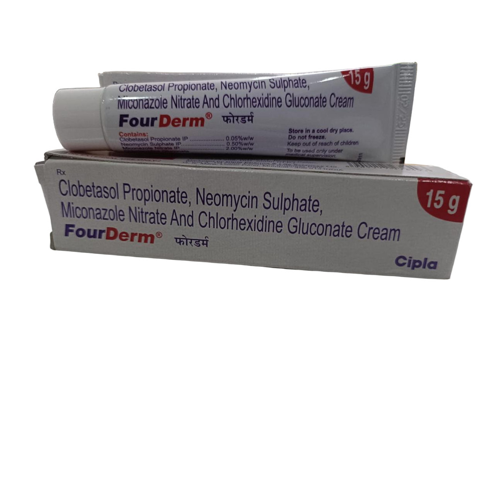 15G Clobetasol Propionate Neomycin Sulphate Miconazole Nitrate And Chlorhexidine Cream - Grade: Medical