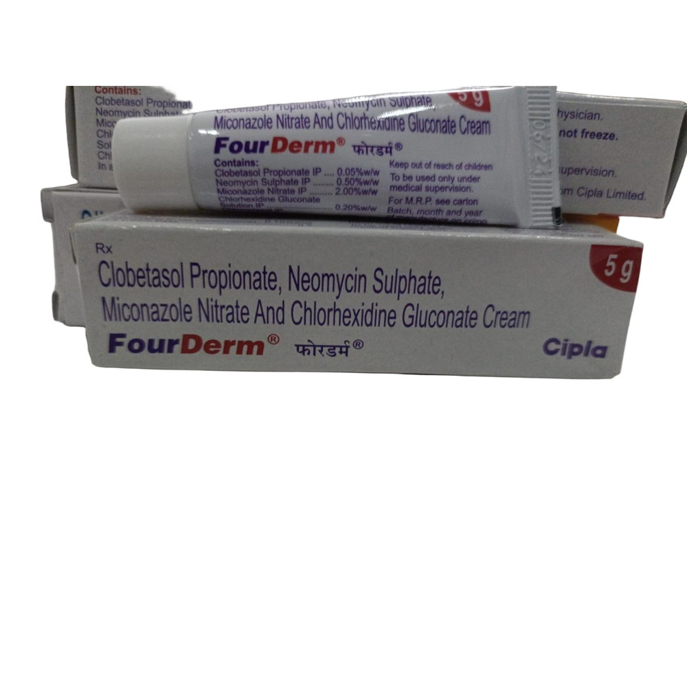 5G Clobetasol Propionate Neomycin Sulphate Miconazole Nitrate And Chlorhexidine Gluconate Cream - Grade: Medical