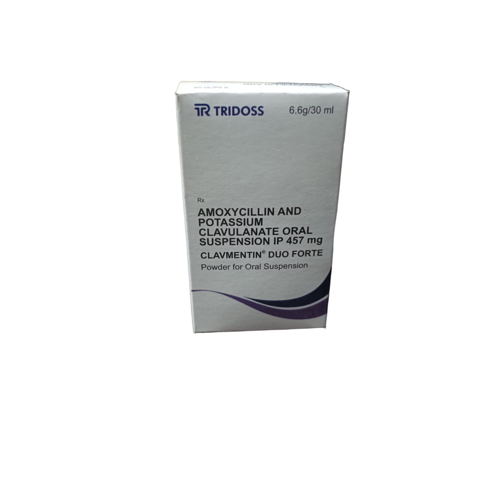 457Mg Amoxycillin And Potassium Clavulanate Oral Suspension Ip - Drug Type: General Medicines