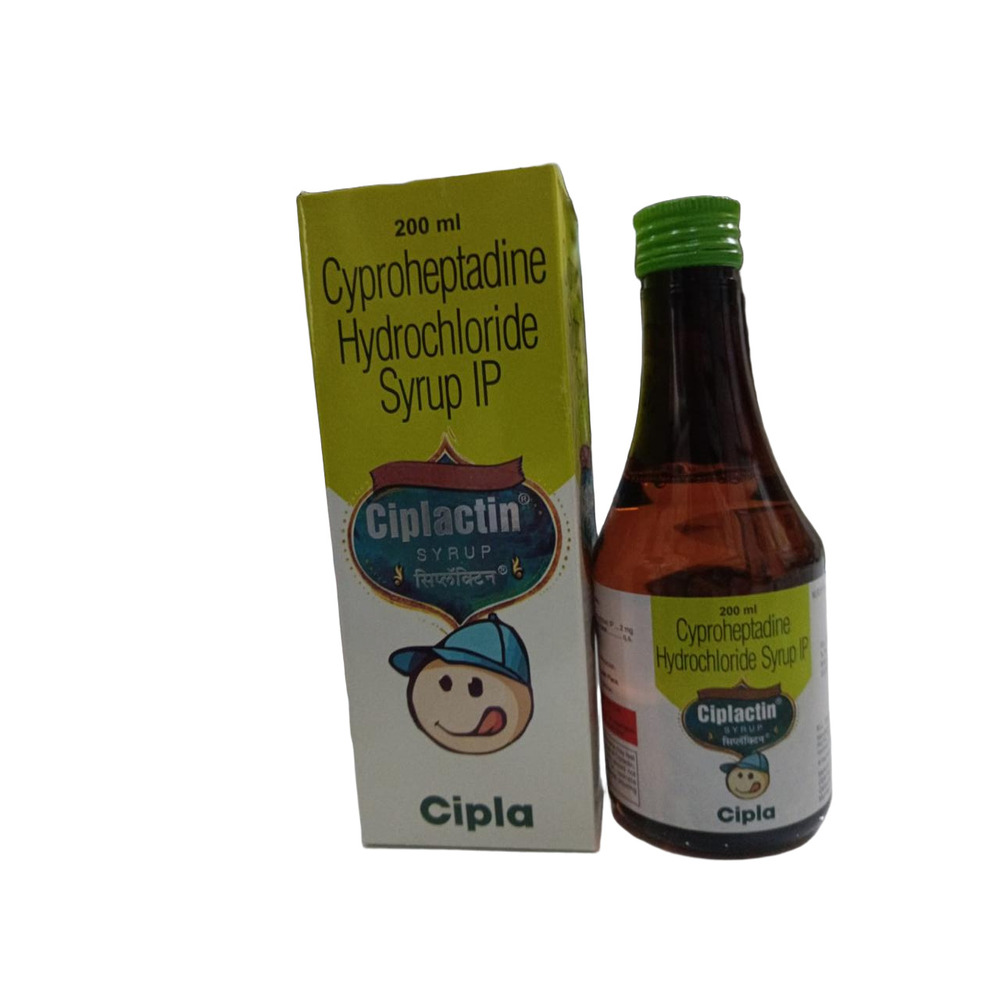 200Ml Cyproheptadine Hydrochloride Syrup Ip - Drug Type: General Medicines