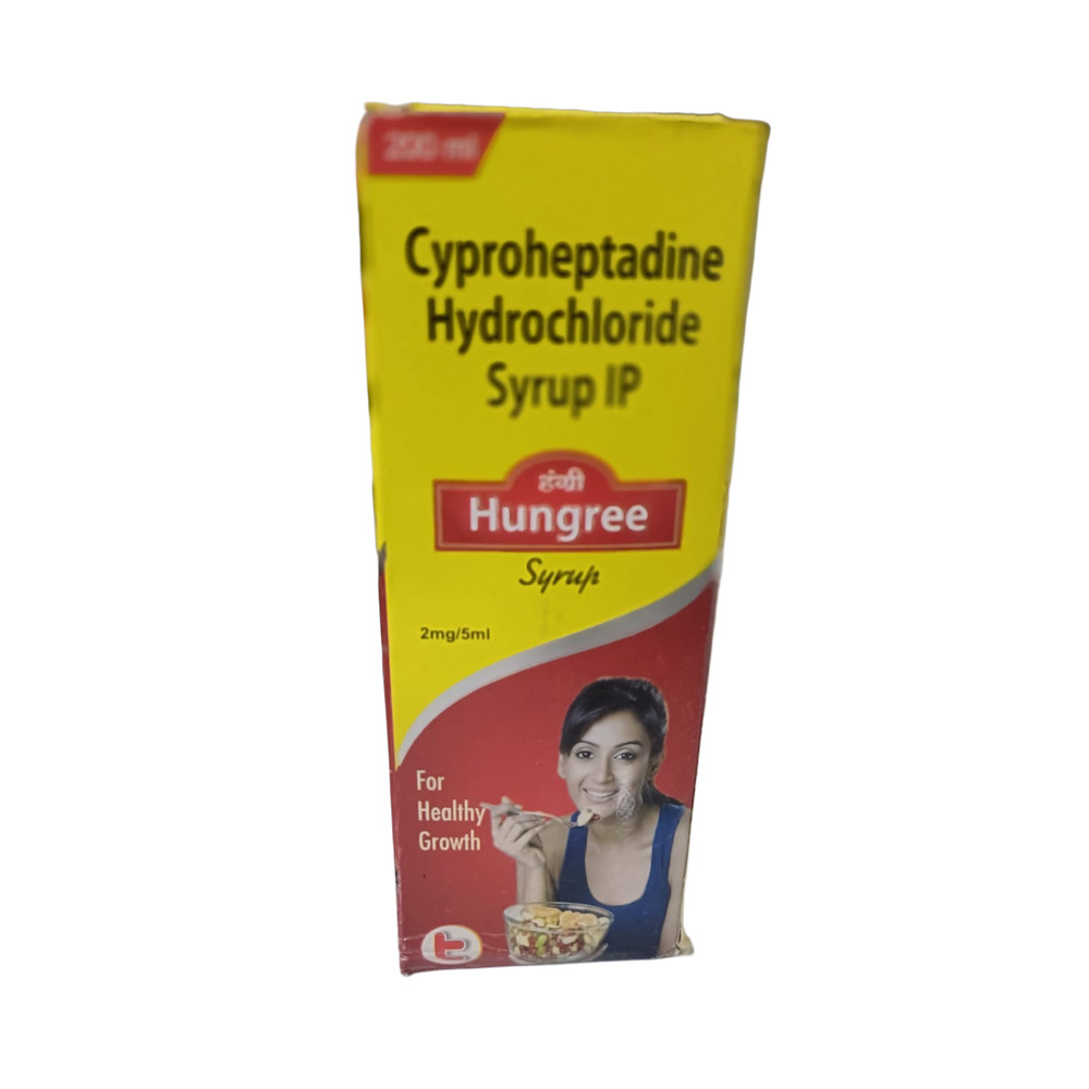 200Ml Cyproheptadine Hydrochloride Syrup Ip - Drug Type: General Medicines