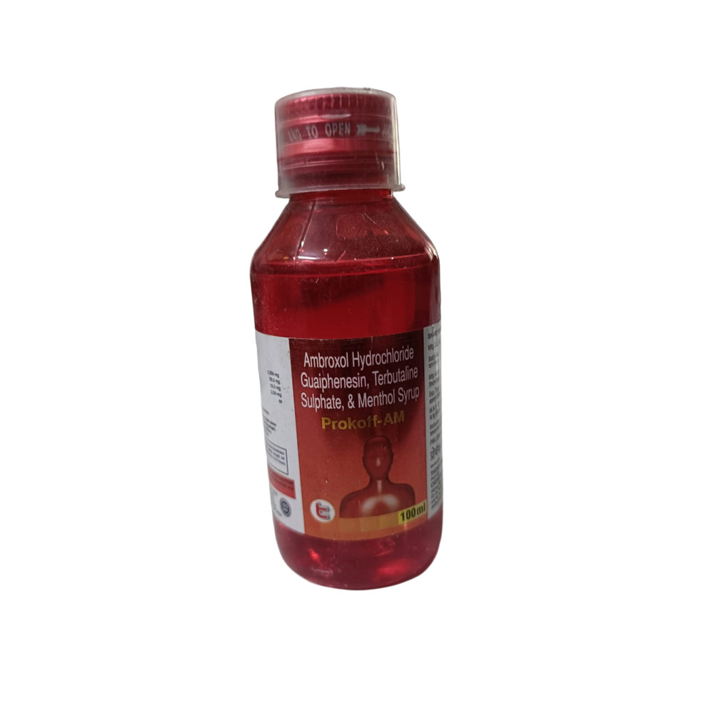 Ambroxol Hydrochloride Guaiphenesin Terbutamine Sulphate And Menthold Syrup - Drug Type: General Medicines