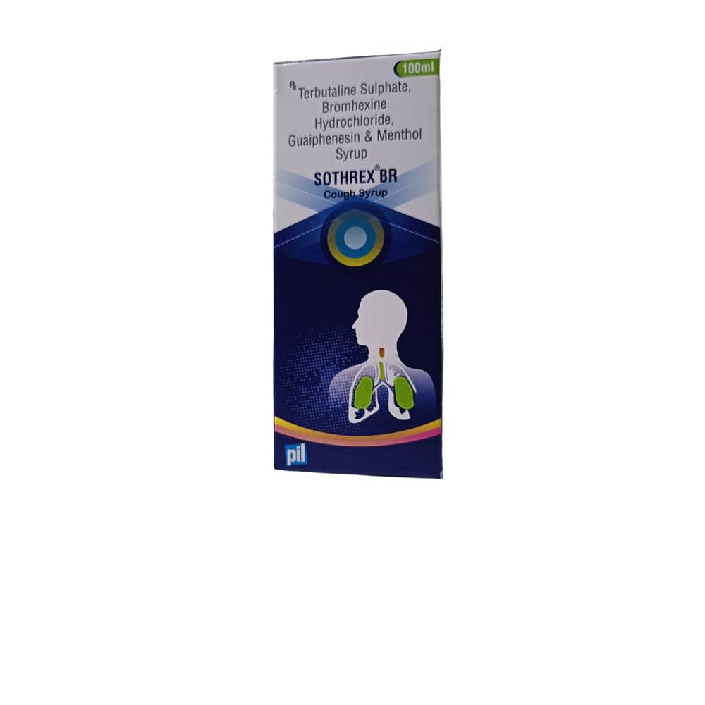 Terbutaline Sulphate Bromhexine Guaiphenesin And Menthol Syrup - Drug Type: General Medicines