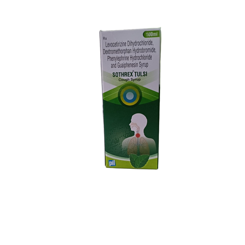 100Ml Levocetirizine Dihydrochloride Cough Syrup - Drug Type: General Medicines