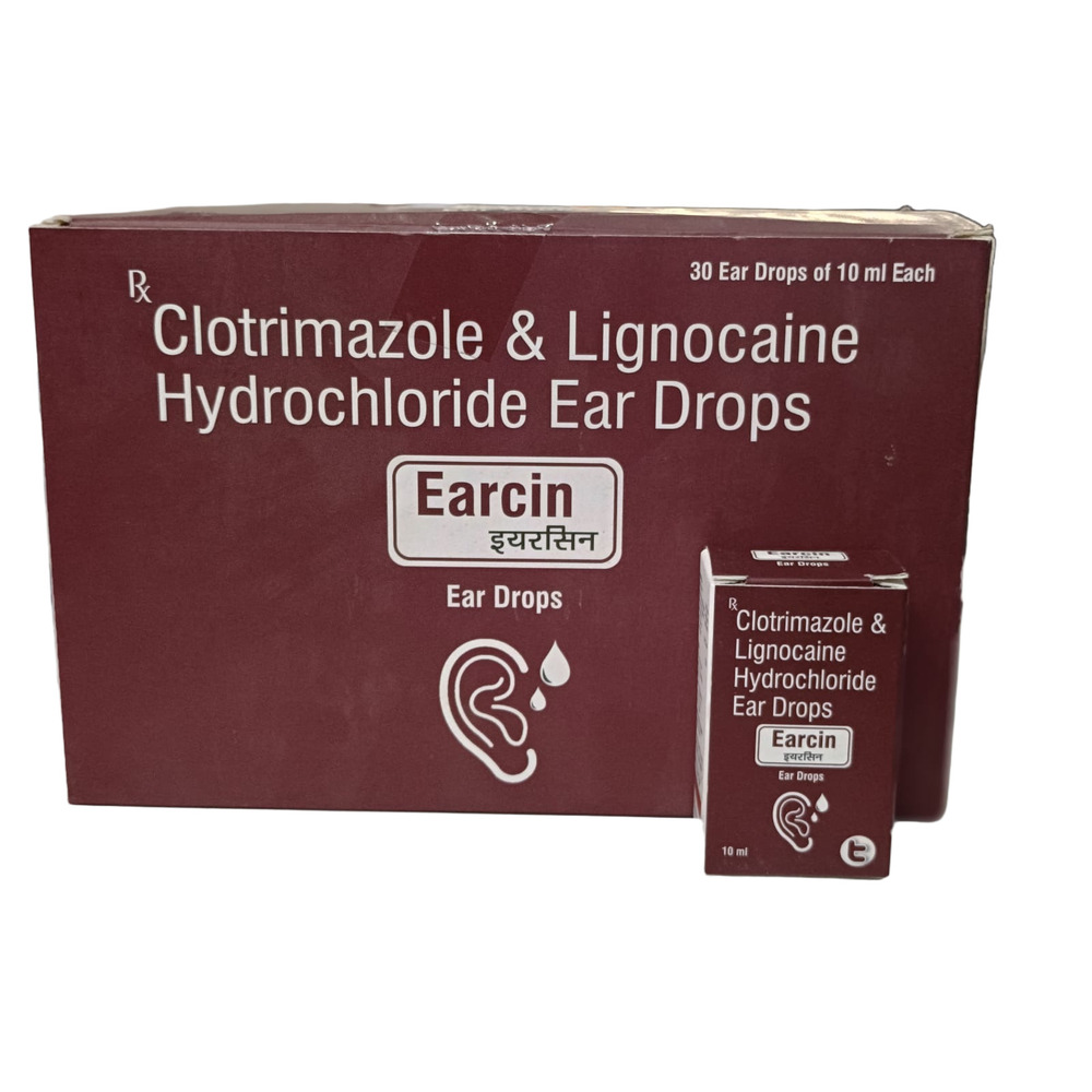 Clotrimazole And Lignocaine Hydrochloride Ear Drops - Age Group: Adult