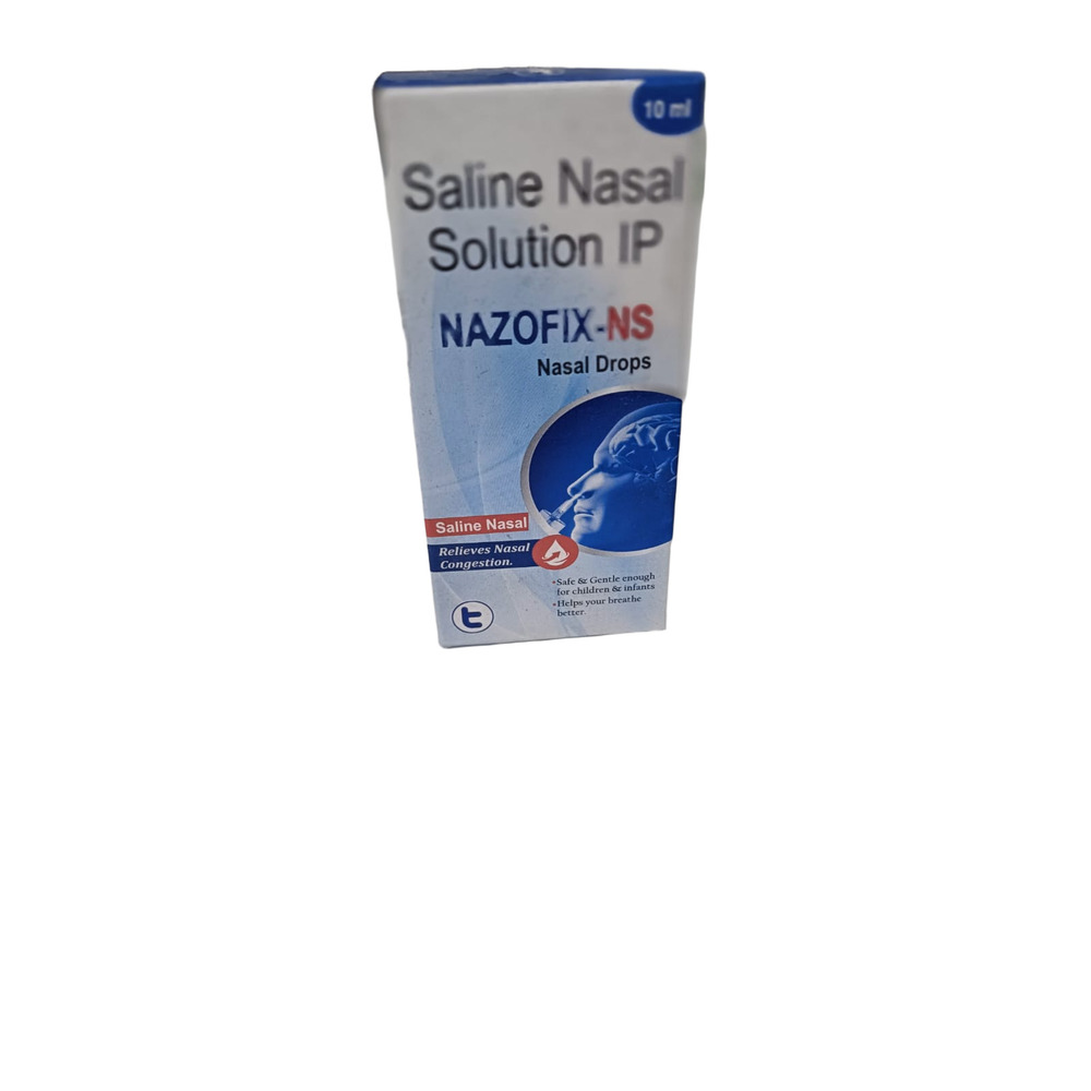 10Ml Saline Nasal Solution Ip - Drug Type: General Medicines