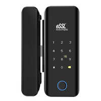 Gl400 Plus Fingerprint Door Lock - Color: Black