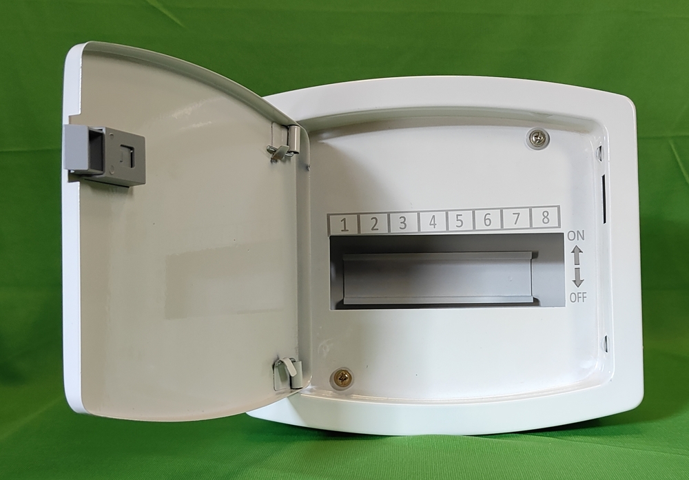 Silver Abb Multi Socket Box