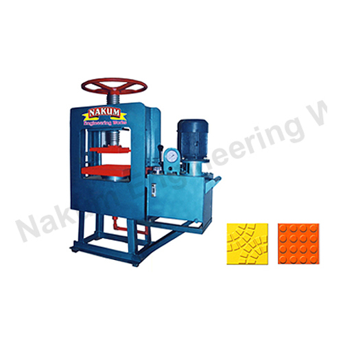 Oil Hydraulic Press With Power Pack - Color: Blue