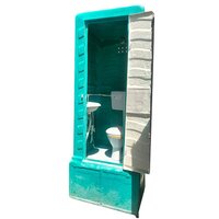 Frp Portable Bio Toilet - Dimension (l*w*h): 3 X 3 X 6.5 Foot (ft)