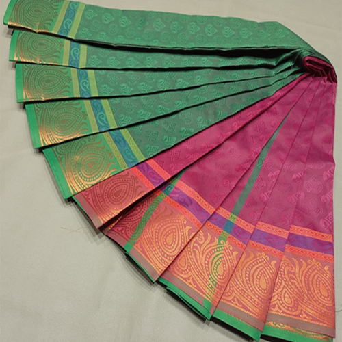 80s Embose Soft Silk Sarees