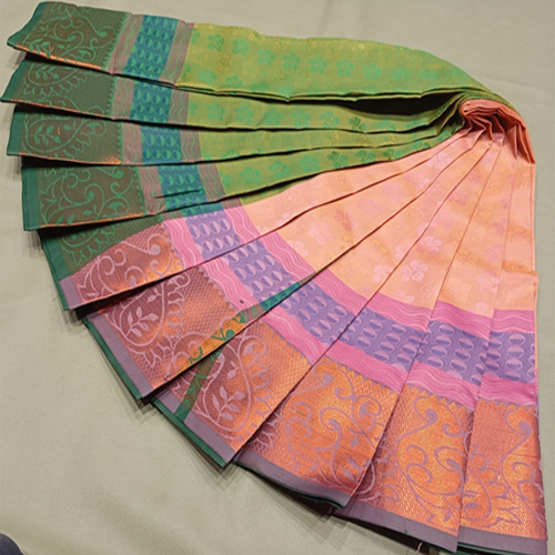 80s Embose Soft Silk Sarees