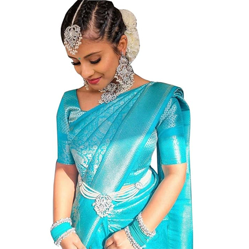 All Self Soft Silk Sarees - Color: Multicolor