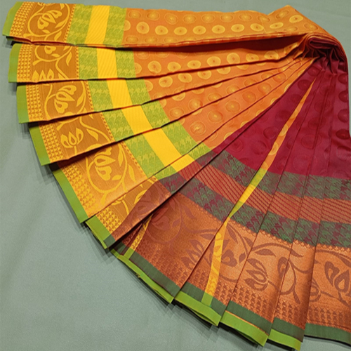 80s Embose Soft Silk Sarees