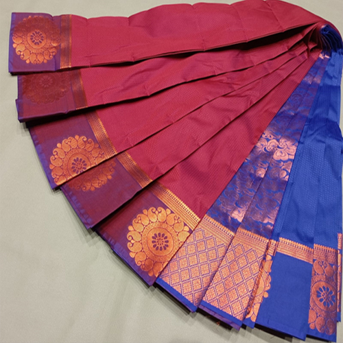 All Self Soft Silk Sarees - Color: Multicolor