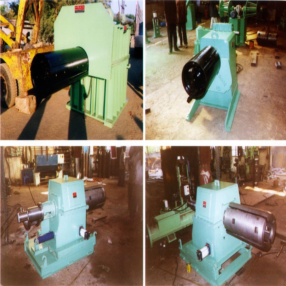 Uncoiler With Hydraulic Expand Collapse - Color: As Per Customer