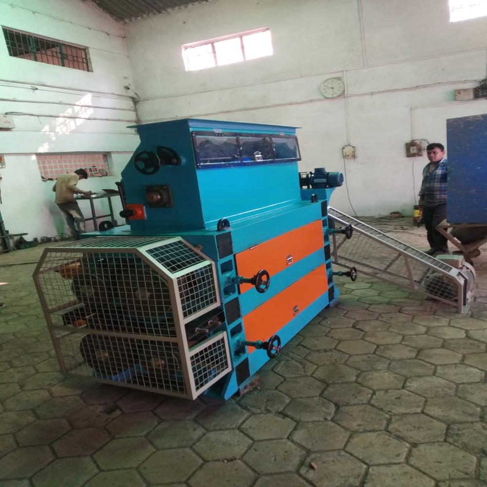 Soya Seed Cracker - Mild Steel, Semi-automatic Plc Control System | Efficient Seed Processing Solution