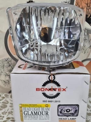 Head Light Assembly - Color: Silver
