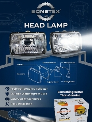 Head Light Assembly - Color: Silver