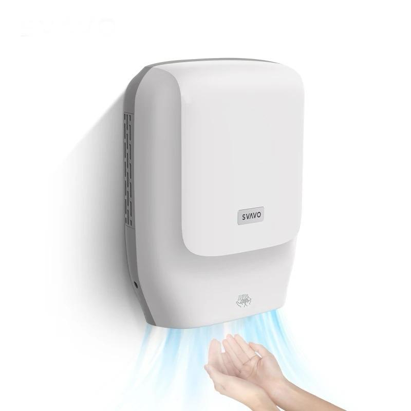 Automatic Jet Hand Dryer Abs Body - Color: White