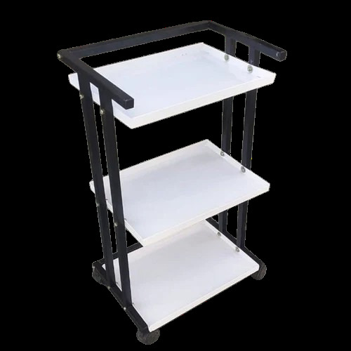 White Salon Trolley - Attributes: Hard