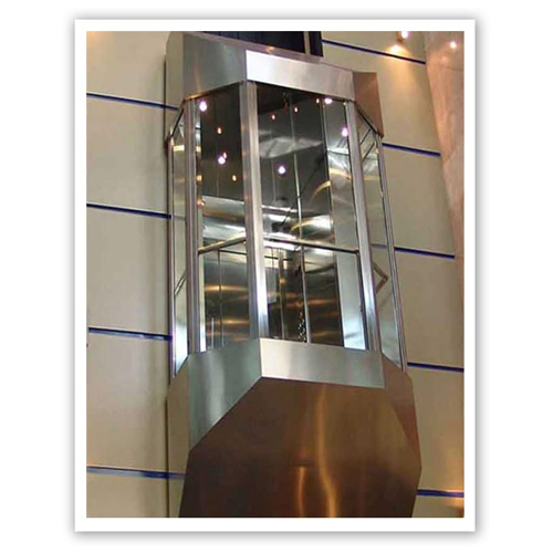 Stainless Steel And Glass Capsule Elevator - Noise Level: 30-70 Db Db