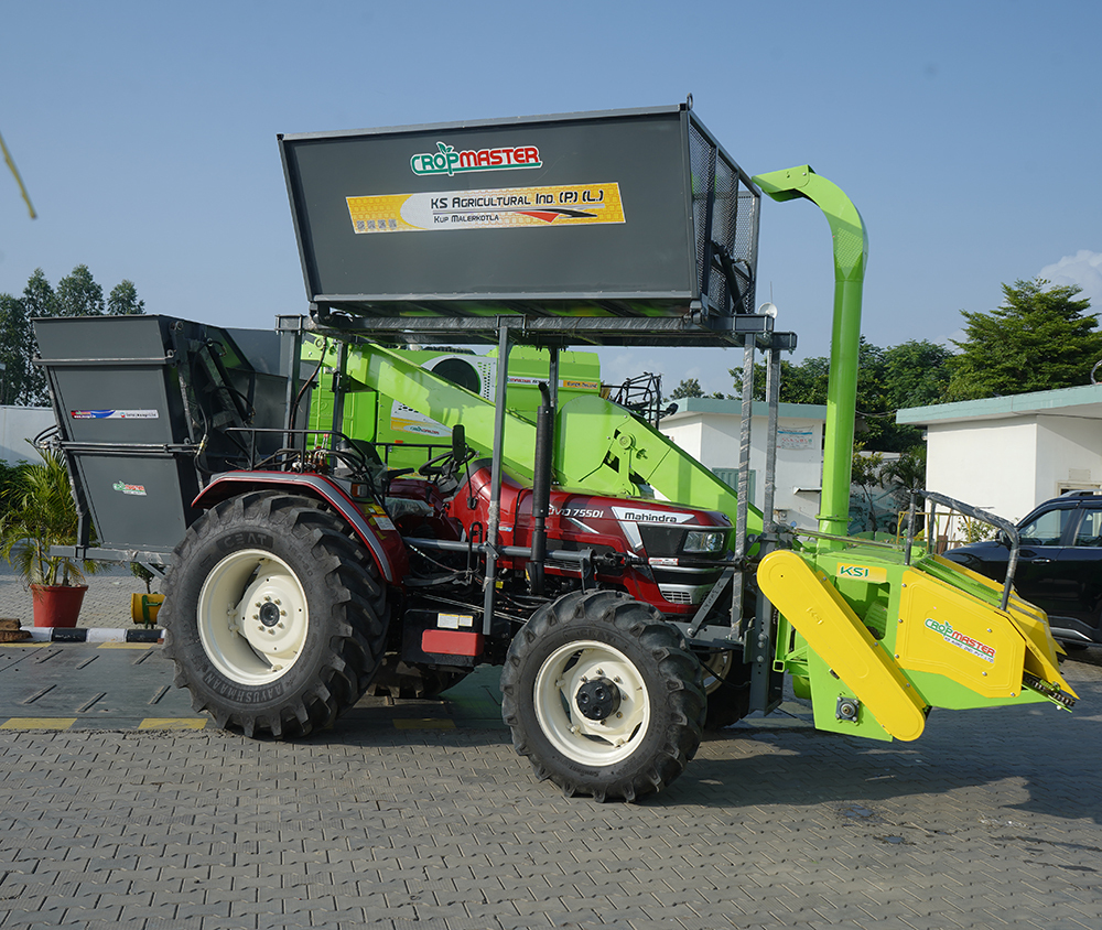Corn Harvester - Color: Multicolor Paint Coated