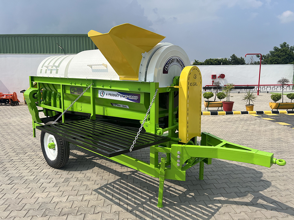 Paddy Thresher - Color: Multicolor Paint Coated