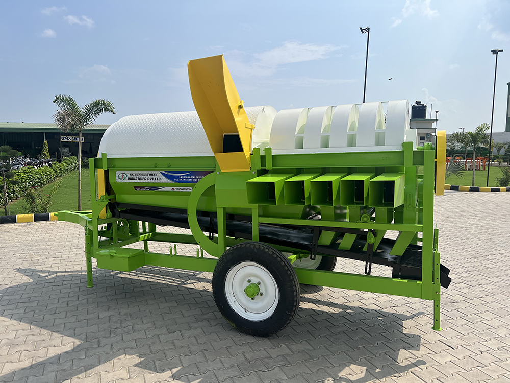 Paddy Thresher - Color: Multicolor Paint Coated