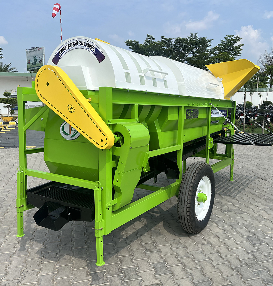 Paddy Thresher - Color: Multicolor Paint Coated