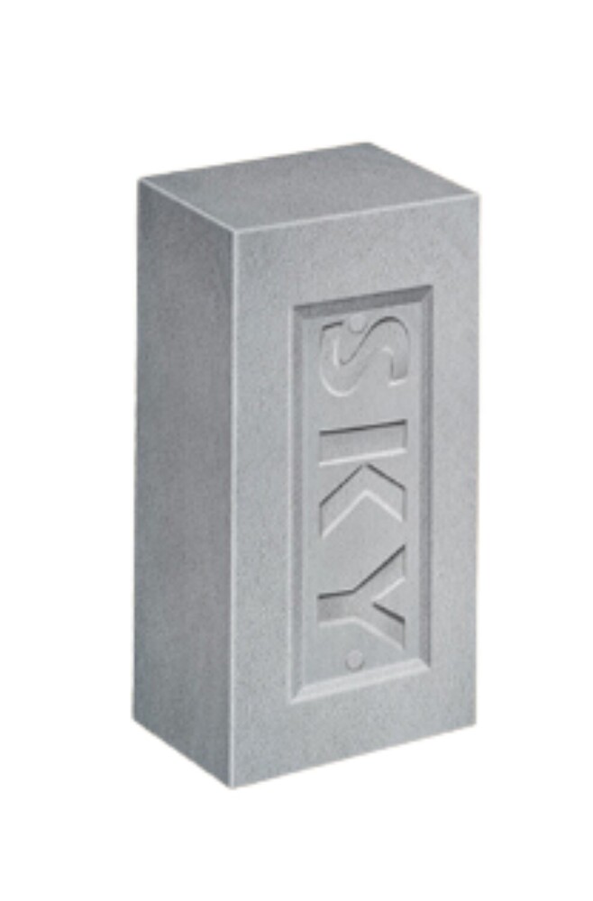 Fly Ash Brick - Sandstone, 600x200x200 mm, Gray | Acid-Resistant, Fire Brick, Heat-Insulation, Solid Porosity, High Compressive Strength