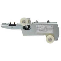 Elevator Door Hook Lock - Color: White