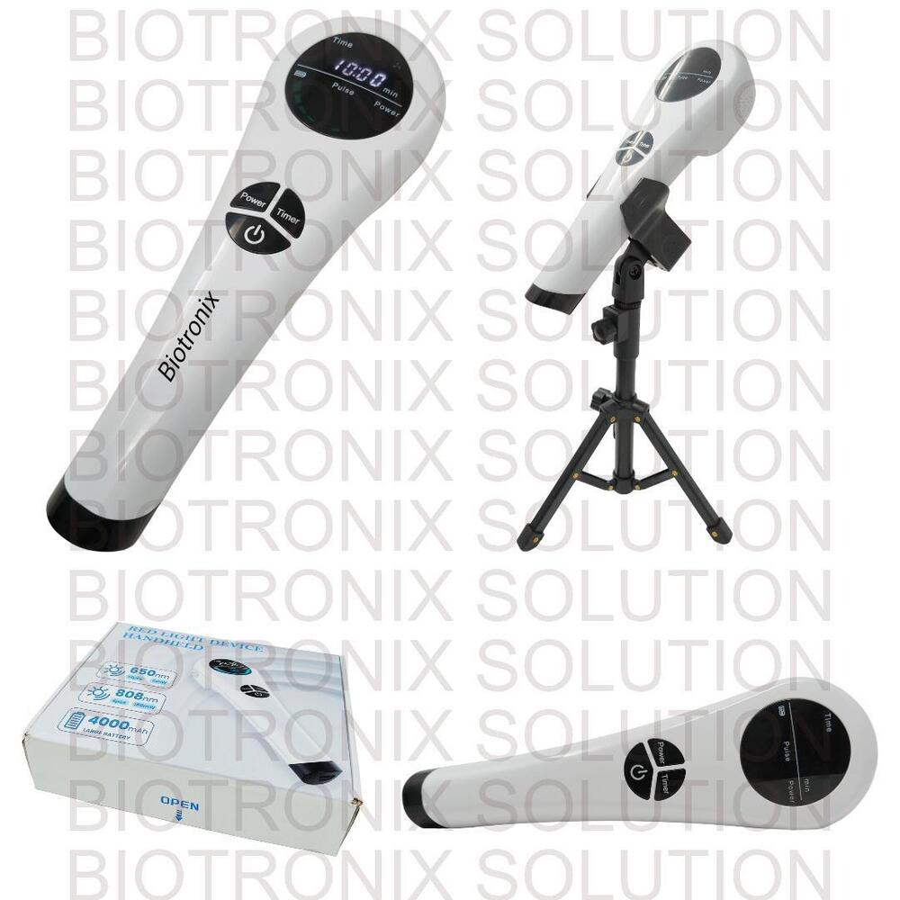 Digital Laser Therapy Equipment with 4 Infrared & 14 Red Diodes-670mW Power Output