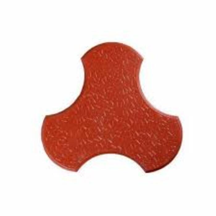 Cement Jumbo Colorado Paver Block - Color: Red