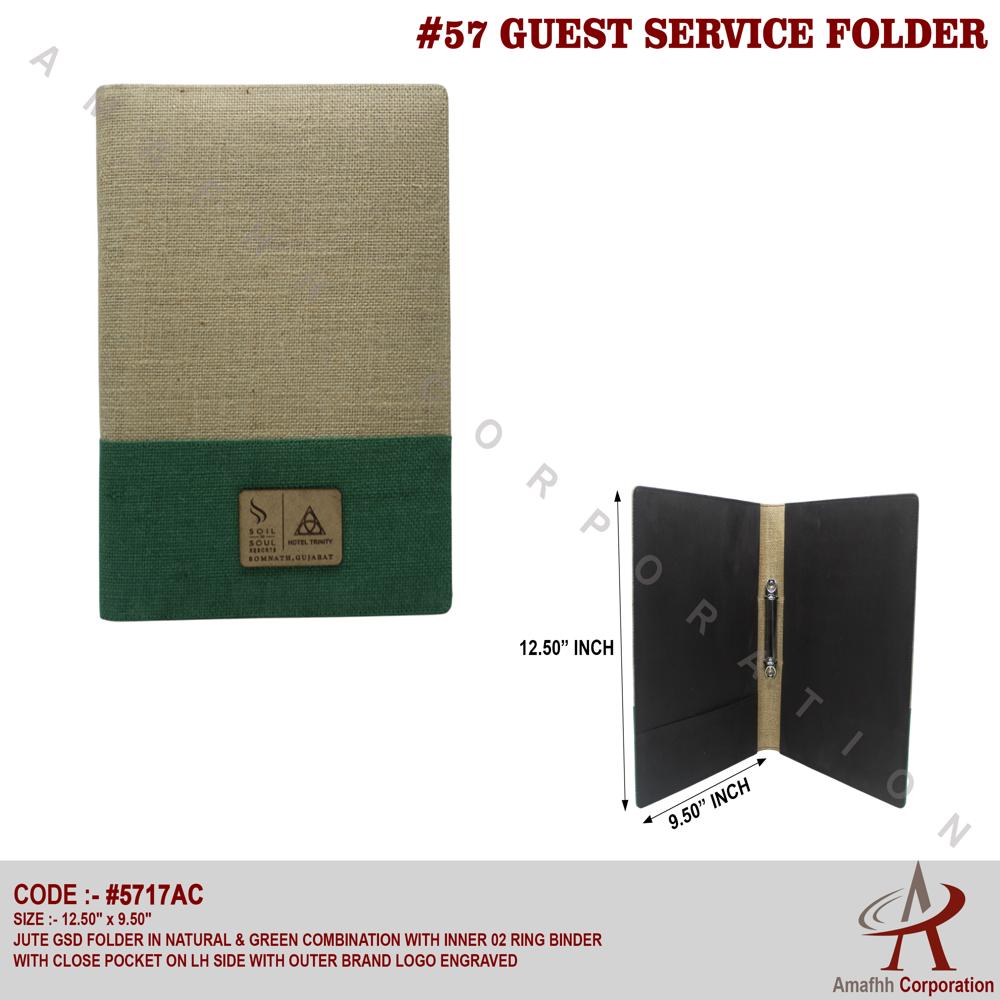 Jute Writing Pad - Use: Hotel
