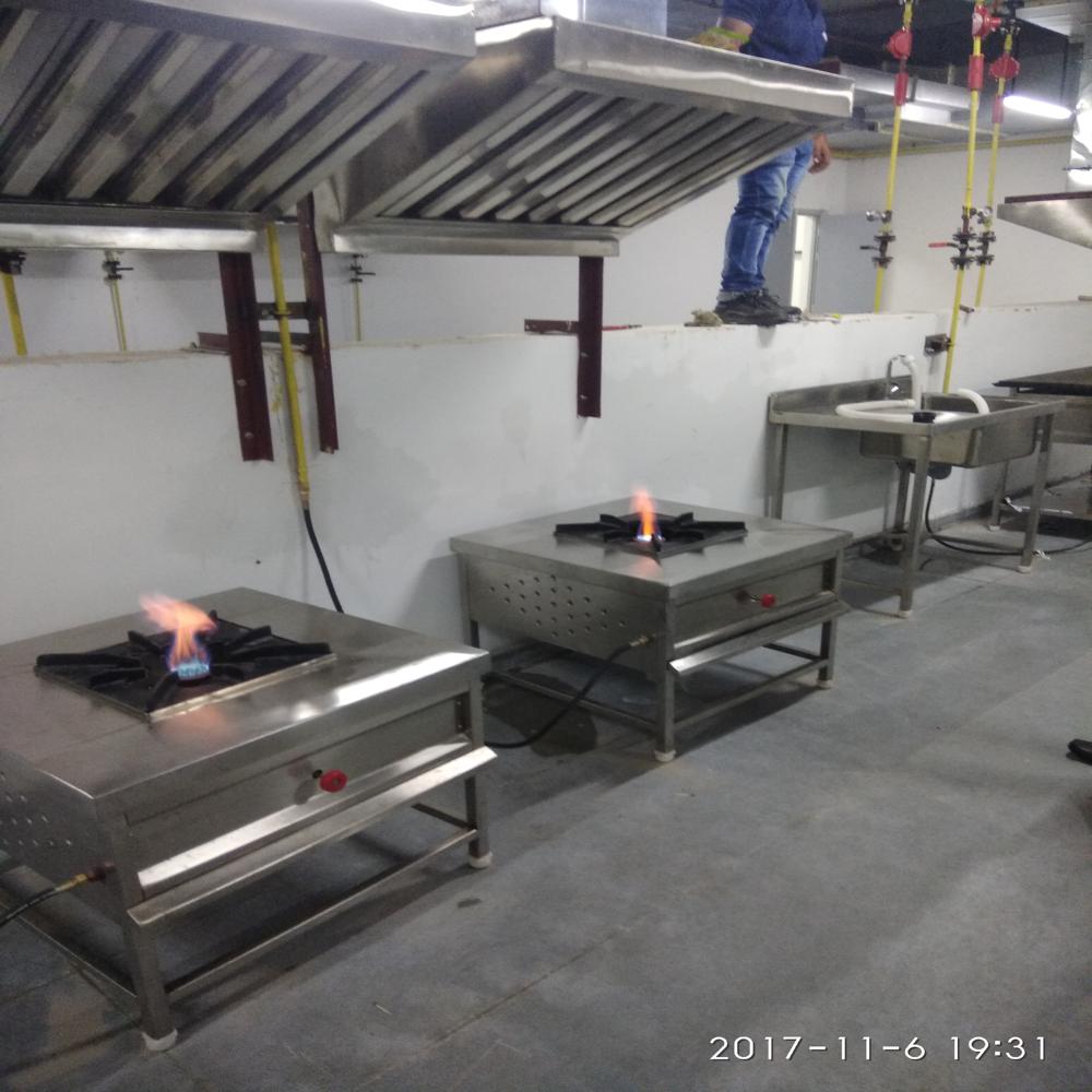 Single Burner Cooking Range