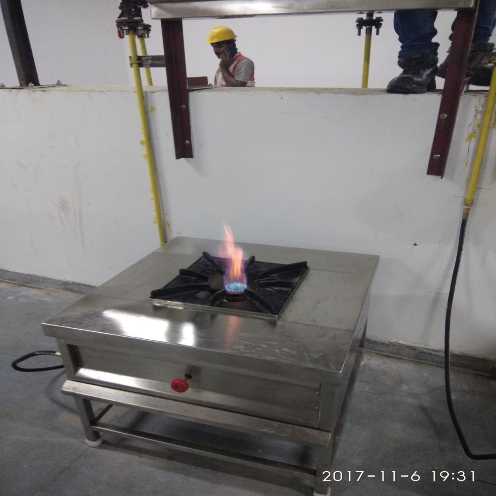 Single Burner Cooking Range - Automatic Grade: Semi Automatic