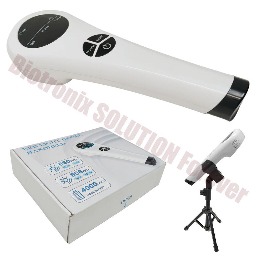 Compact Laser Therapy Device With Cooling Fan, Digital Display & Rechargeable Battery - Age Group: Infants