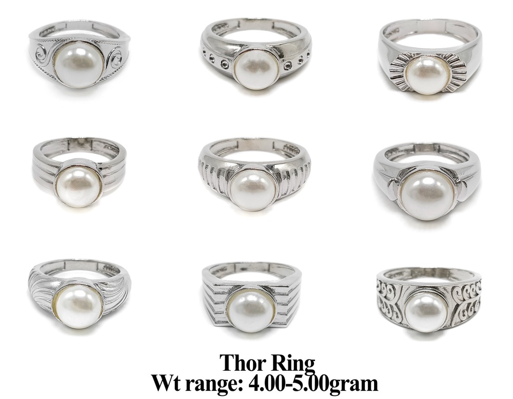 92.5% New Design Silver Thor Ring