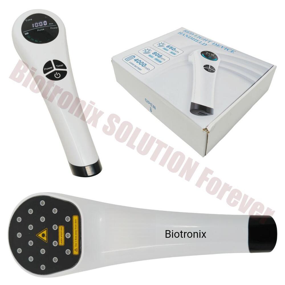 Physiotherapy Laser Device with Adjustable Stand, Cooling System & Dual Wavelength Output
