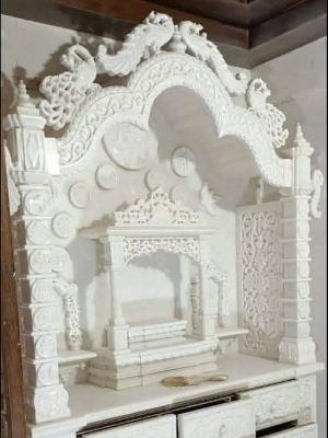 White marble temple
