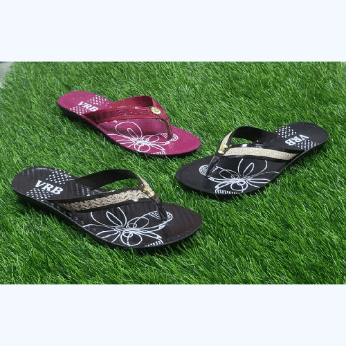 Riya Slipper - Color: Black Pink