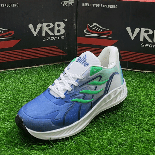 Gents Ocean Shoes - Color: White Blue