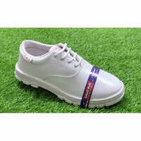School Shoes White - Design: Plain