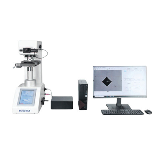 Mvht-1000 At Pro Fully Automatic Micro Vickers Hardness Measuring System - Color: White