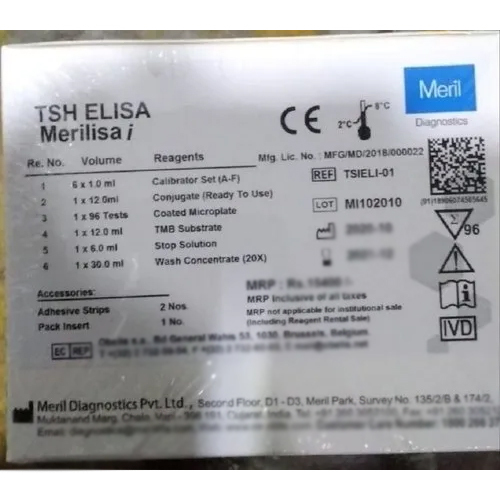 Plastic TSH Meril Immunology Elisa Reagent