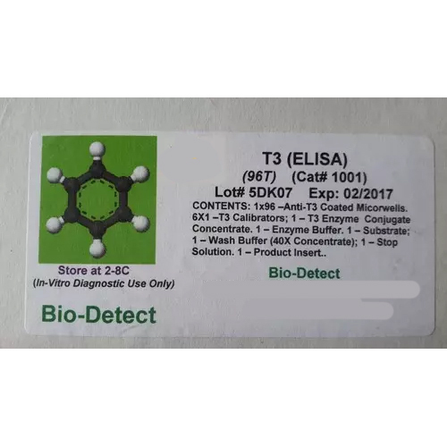 Human T4 Hormone-Thyroxine Elisa Kit - Color: White